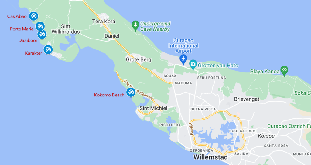 Curaçao - Praias Centro