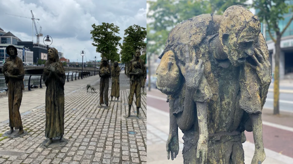 Dublin - The Famine Memorial