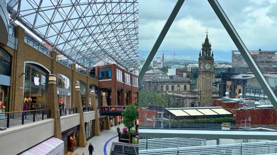 Belfast - Victoria Square Shopping