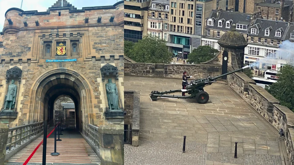 Edimburgo - Castelo - Atrações