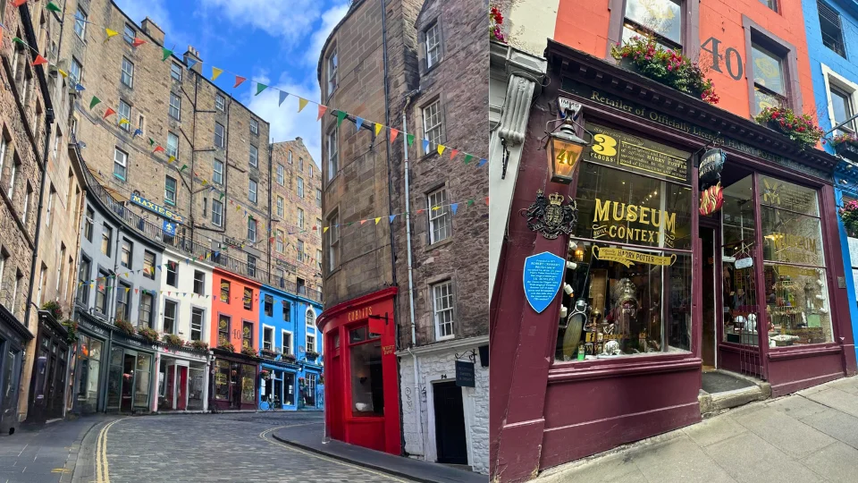 Edimburgo - Victoria Street - Museum Context